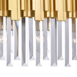 Lighting Deco 3-Light Medallion Gold Vanity Light L1M8 - product image 5