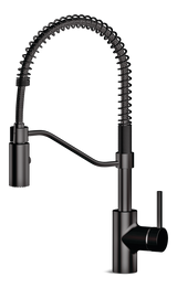 Jasper Single Handle Pull Down Kitchen Faucet, Matte Black H1P2 - product image 1
