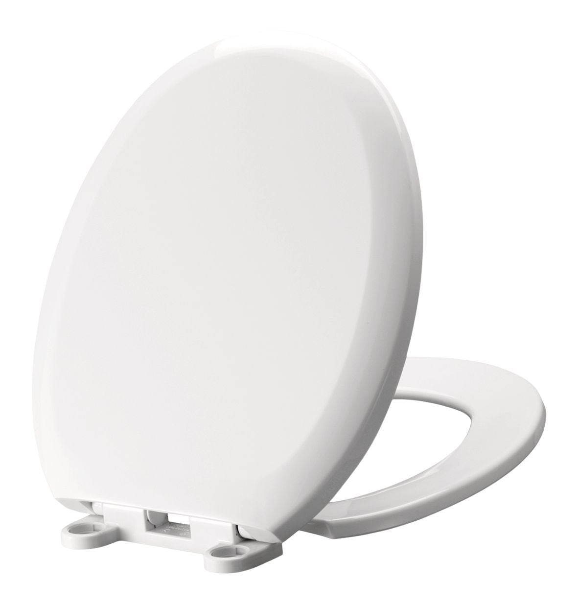 Plastic Slow Close Round Toilet Seat, Antibacterial J6Y6 - product image 1
