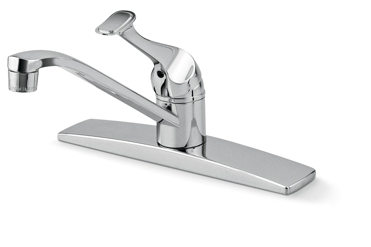 Single Handle Metal Lever Kitchen Faucet, Chrome P0T1 - product image 1