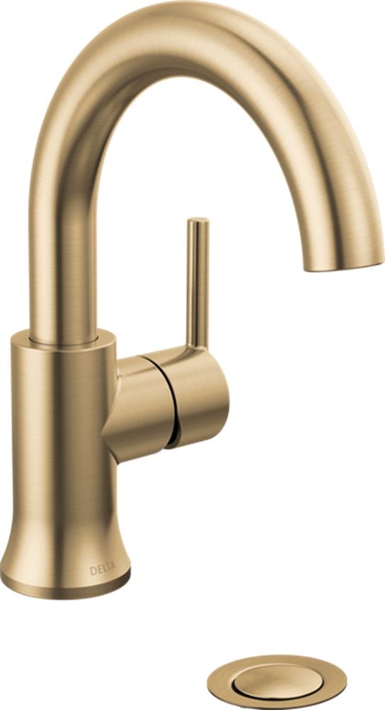 1-Handle High-Arc Lavatory Faucet, Champagne Bronze F0I5