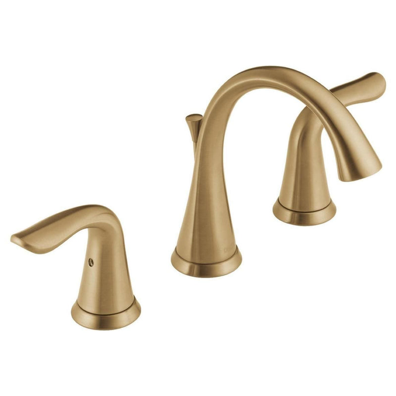Lahara 2-Handle Widespread Faucet, Champagne Bronze Q7A8
