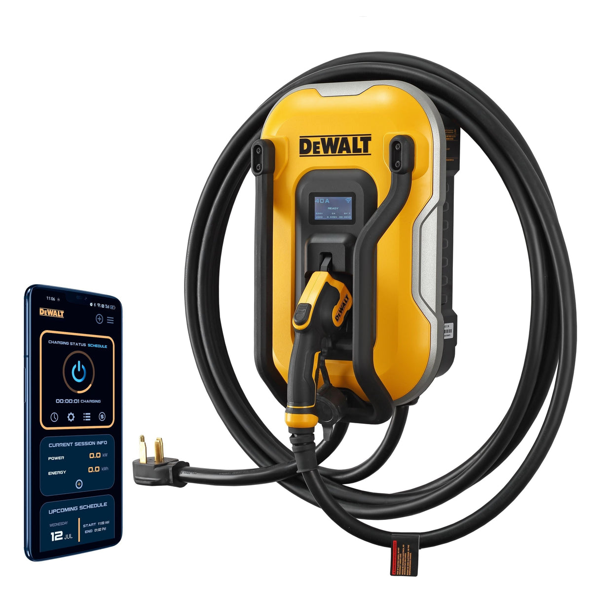 40A Wi-Fi Level 2 NEMA 14-50 J1772 EV Charger H5T2 - product image 1