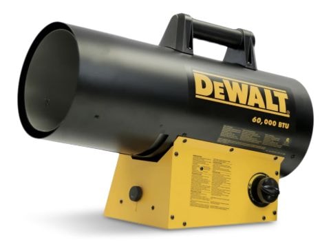60,000-BTU Lightweight Propane Forced Air Heater J6Y2