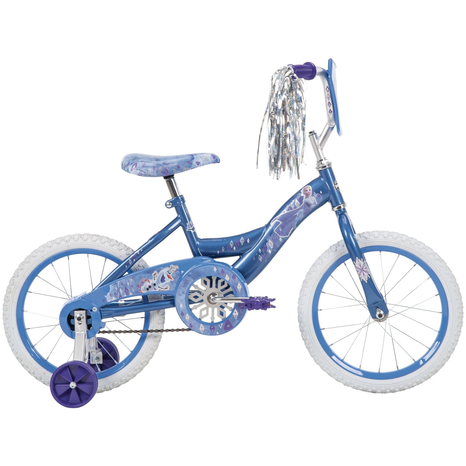 Frozen Kids' Bike, 16-in Wheel, Ice Blue/White F5L3 - product image 5