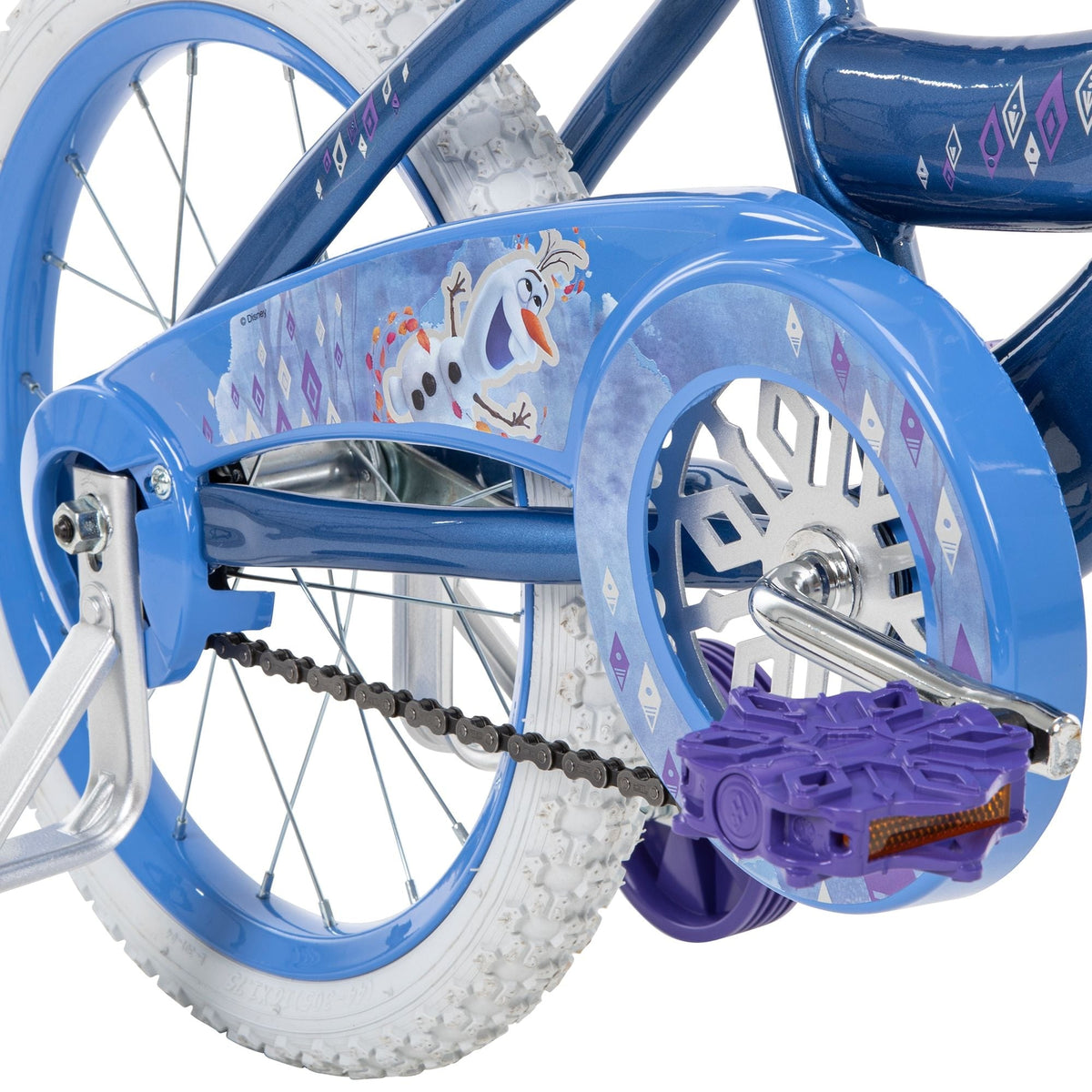 Frozen Kids' Bike, 16-in Wheel, Ice Blue/White F5L3 - product image 6