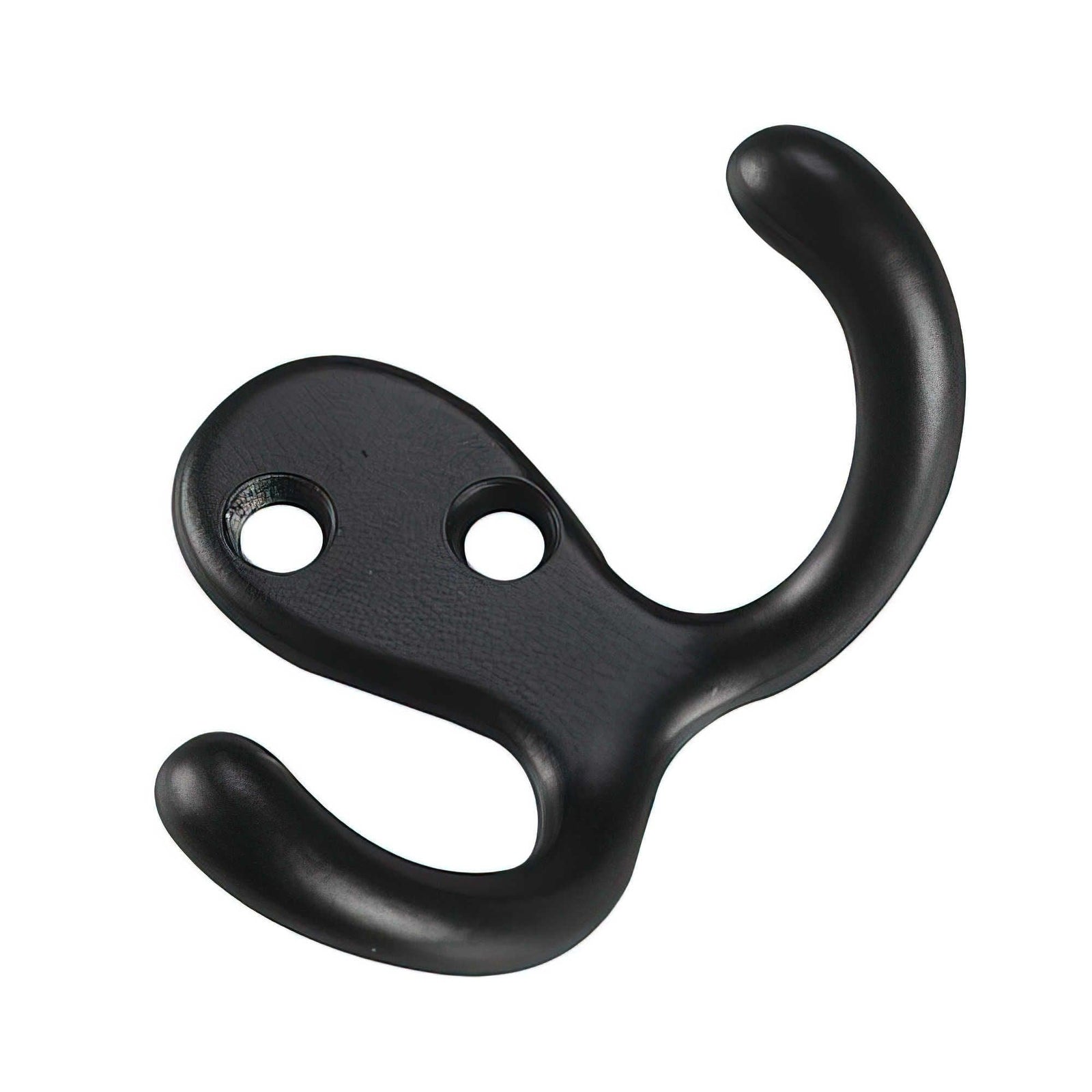 Double Wardrobe Hook, Matte Black, 4pk I5P7 - product image 1