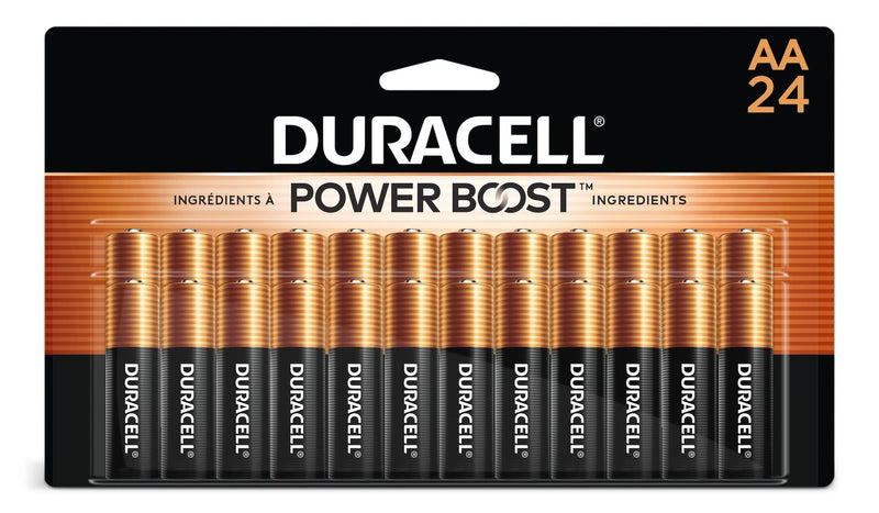 Coppertop AA Batteries, Alkaline, 24-pk U5H2