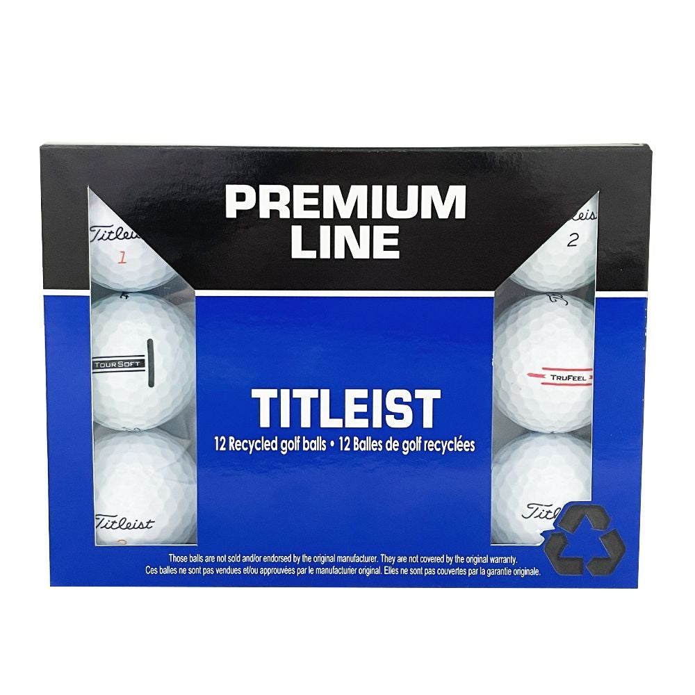 Premium Line Titleist Recycled Gold Balls, White, 12-pk S1T7 - product image 1