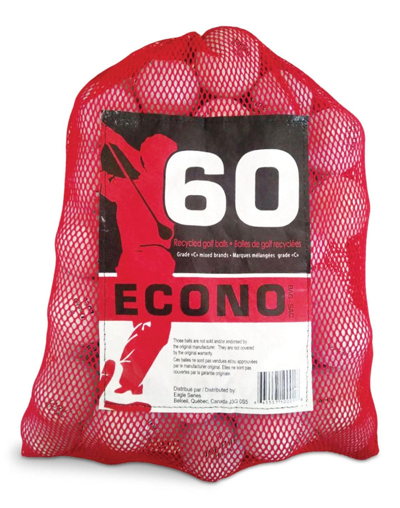 Mixed Recycled Golf Balls, Grade C, 60-pk J2U9