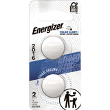 CR2016 3V / 3 Volt Lithium Coin Cell Batteries for Watches & Electronics, 2-pk B3Z1 - product image 2