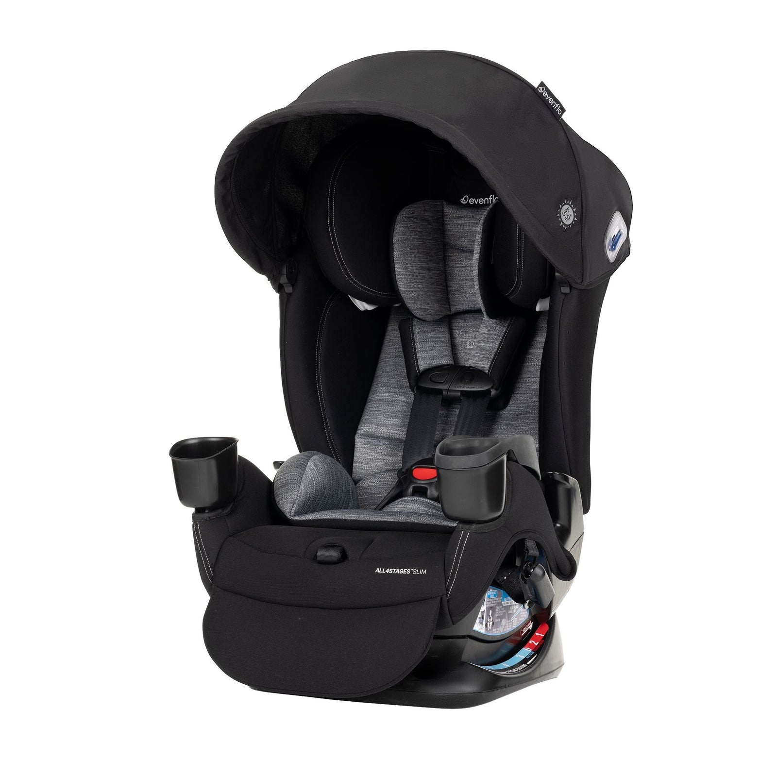 All4Stages Slim+ 4-in-1 Convertible Car Seat, Rear & Forward Facing, Howell Z3W2 - product image 1