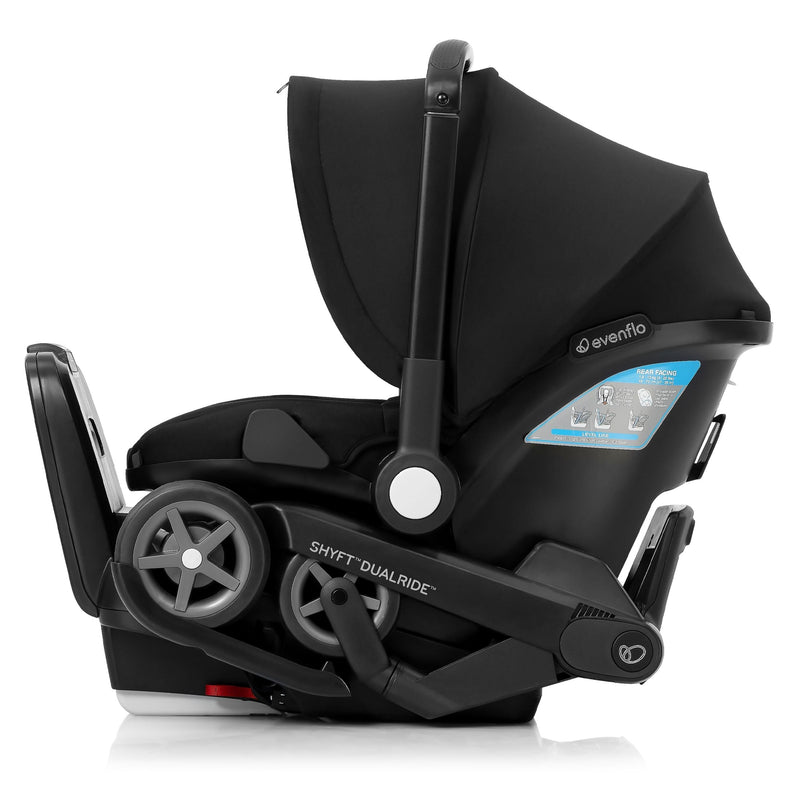 Shyft DualRide Infant Car Seat and Stroller, Black U6X3