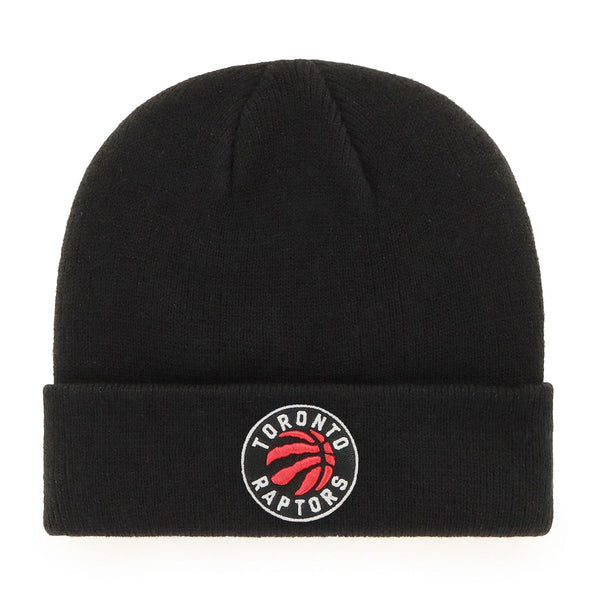 Toque with Embroidered Logo, Black H2V6