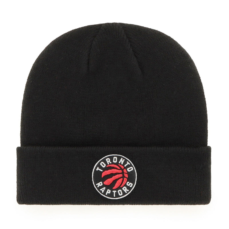 Toque with Embroidered Logo, Black H2V6