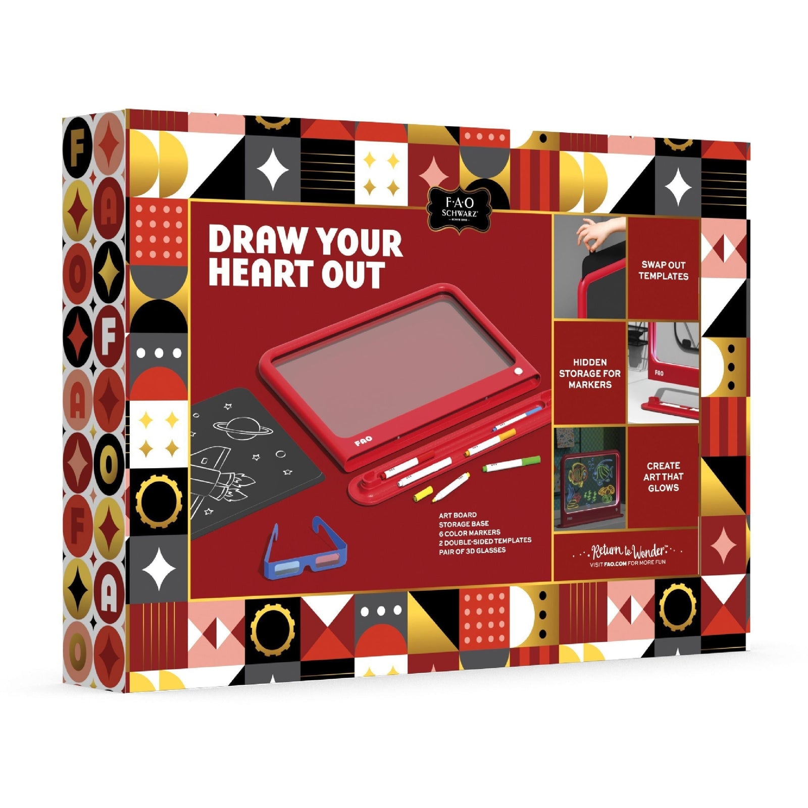 Drawing Light Designer Deluxe, Red E5Y1 - product image 2