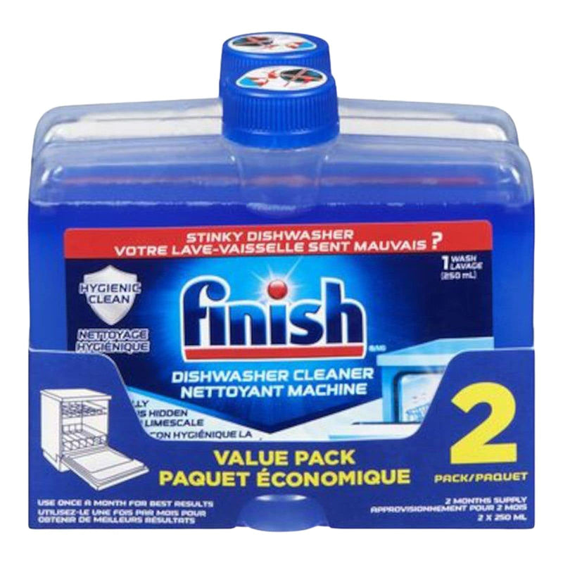 Liquid Dishwasher Cleaner, Fresh Scent, 250-mL, 2-pk K2X2