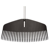 Heavy-Duty Resin Tines Aluminum Leaf Rake, 24-in E0L3 - product image 4