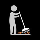 Heavy-Duty Resin Tines Aluminum Leaf Rake, 24-in E0L3 - product image 6