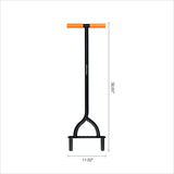 Heavy-Duty Two-Prong Extended Reach Steel Coring Aerator with T-Handle, 38-in O1U9 - product image 5