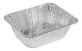 Reusable Half Extra Deep Steam Baking Pan, Silver, 11-in, for Baking/Cooking/Steaming O8I4 - product image 1