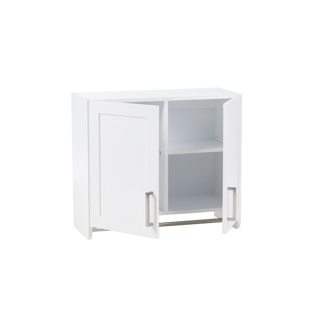 2-Door Wall Laundry Cabinet, White K1G8 - product image 1