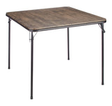 Wood Top Folding Card Table, Compact Design R8E3 - product image 1