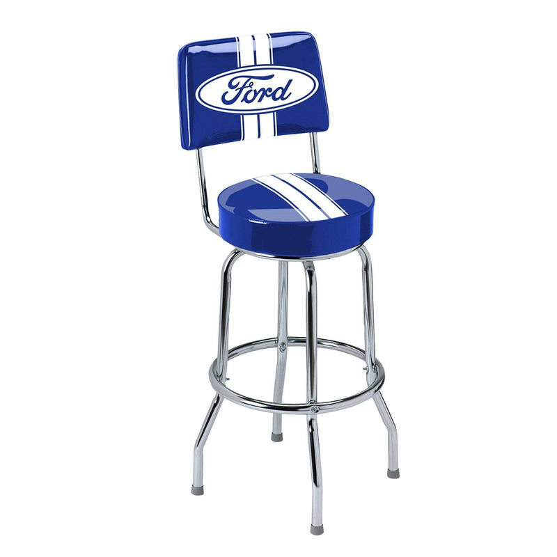Swivel Bar Stool with Backrest Z8G5