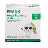 Extra-Small Organic Compostable Food Waste Bags, 100-pk, Clear, 10-L I1G9 - product image 1