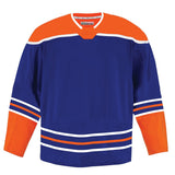 8500 Pro Team Hockey Jersey, Junior, Edmonton Oilers Home Colours, Various Sizes L5T8 - product image 1