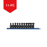 6-Point Standard Drive X-Core Pinless Universal Joint Impact Socket Set, Metric, 3/8-in, 11-pc E3M7 - product image 2
