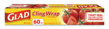 Cling Plastic Wrap, 196-ft, BPA-Free with Superior Seal for Freshness R9S8 - product image 1