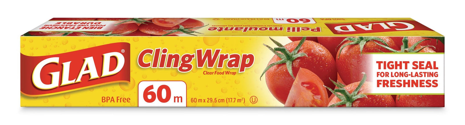 Cling Plastic Wrap, 196-ft, BPA-Free with Superior Seal for Freshness F2D9 - product image 1