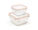 Snaplock Clear Transparent Food Storage Container Set, 4-pc Q2K8 - product image 1