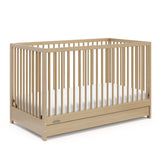 Teddi 4-in-1 Convertible Crib with Drawer, Driftwood F9C9 - product image 1