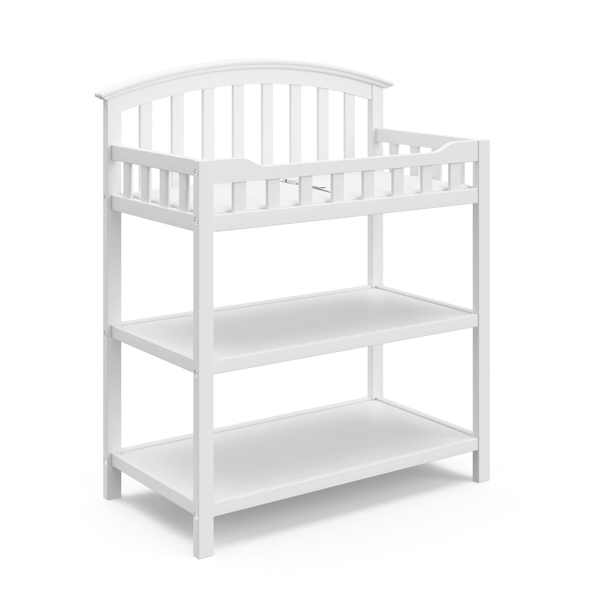White Changing Table with Water-Resistant Pad Q5J3 - product image 1