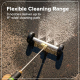 2-in-1 Water Broom & Undercarriage Cleaner, Pressure Washer Attachment F3B2 - product image 2