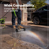 2-in-1 Water Broom & Undercarriage Cleaner, Pressure Washer Attachment F3B2 - product image 3