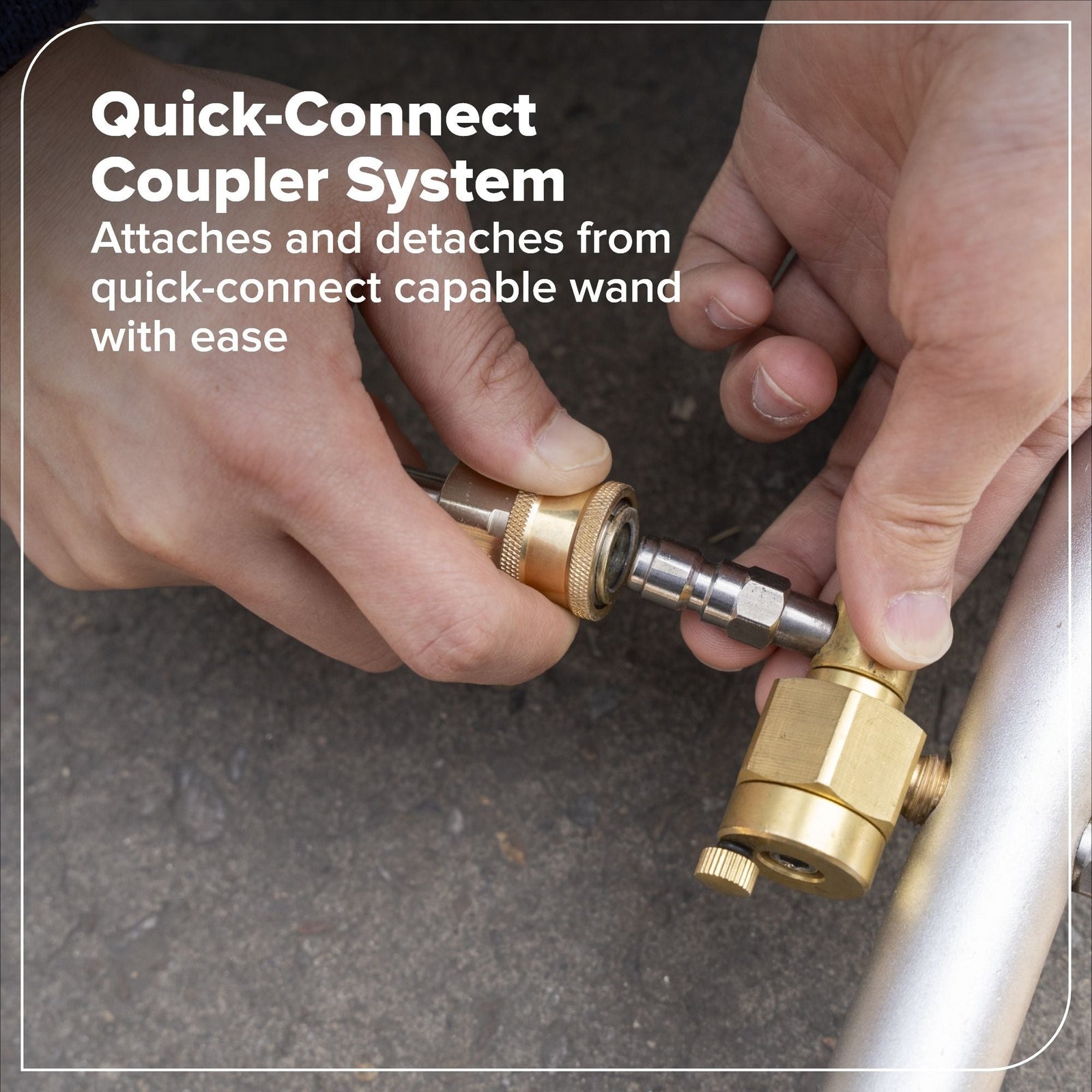 2-in-1 Water Broom & Undercarriage Cleaner, Pressure Washer Attachment F3B2 - product image 7