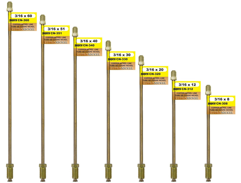 CN330 Copper Nickel Brake Line, Standard, 30 x 3/16-in Please make sure this part fits your need Y1F9