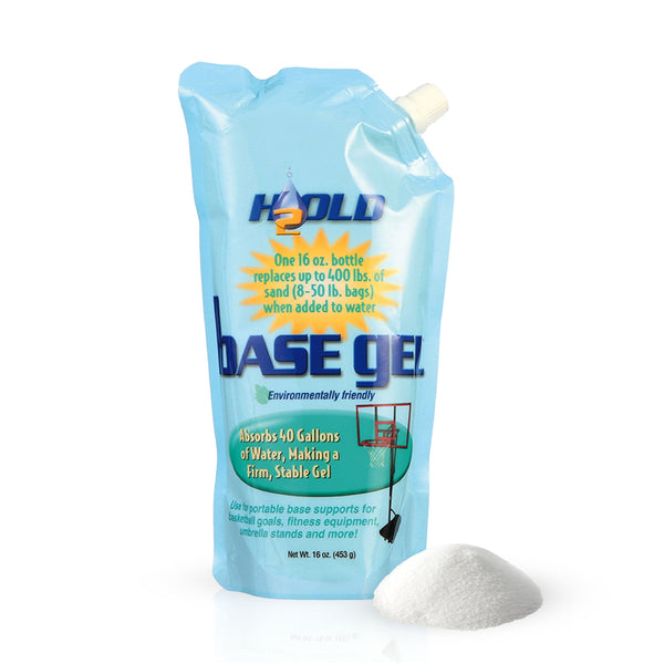 H2OLD Absorbent Polymer Base Gel, Absorbs 40 Gallons of Water, 16-oz P0T3