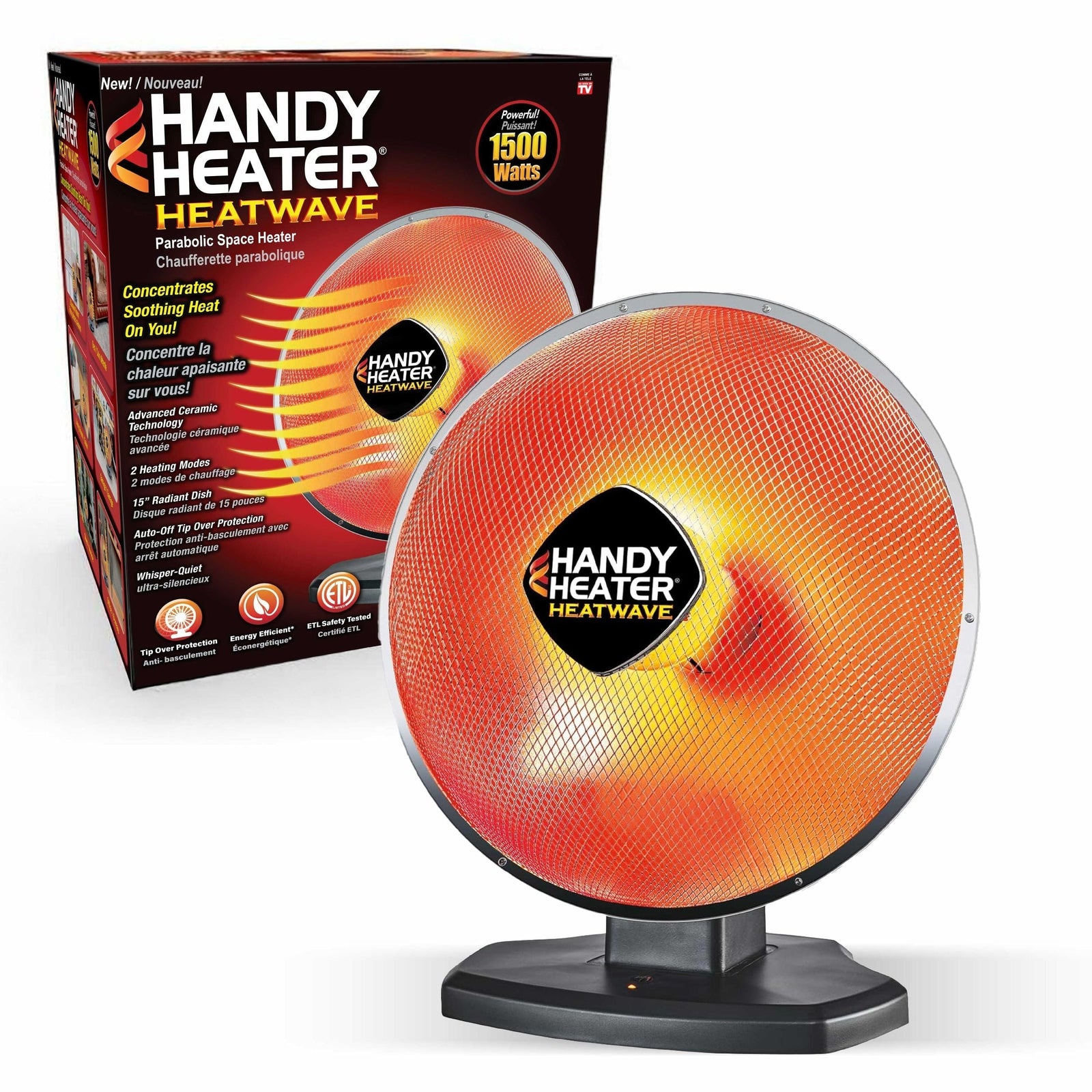 Heater Heatwave Space Heater X0J6 - product image 2