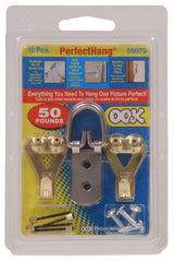 Perfect Hanging Kit, For Plaster and DrywAll, 50-lb Capacity, 12-pk U1W5 - product image 1