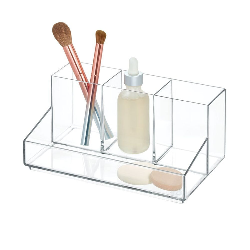 RPET Clarity Cosmetic & Vanity Organizer, Clear D1L8