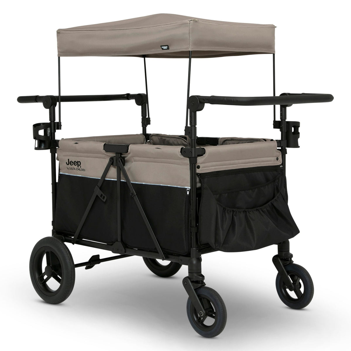 Gladiator Stroller Wagon by Delta Children, Black/Tan R8H5 - product image 1