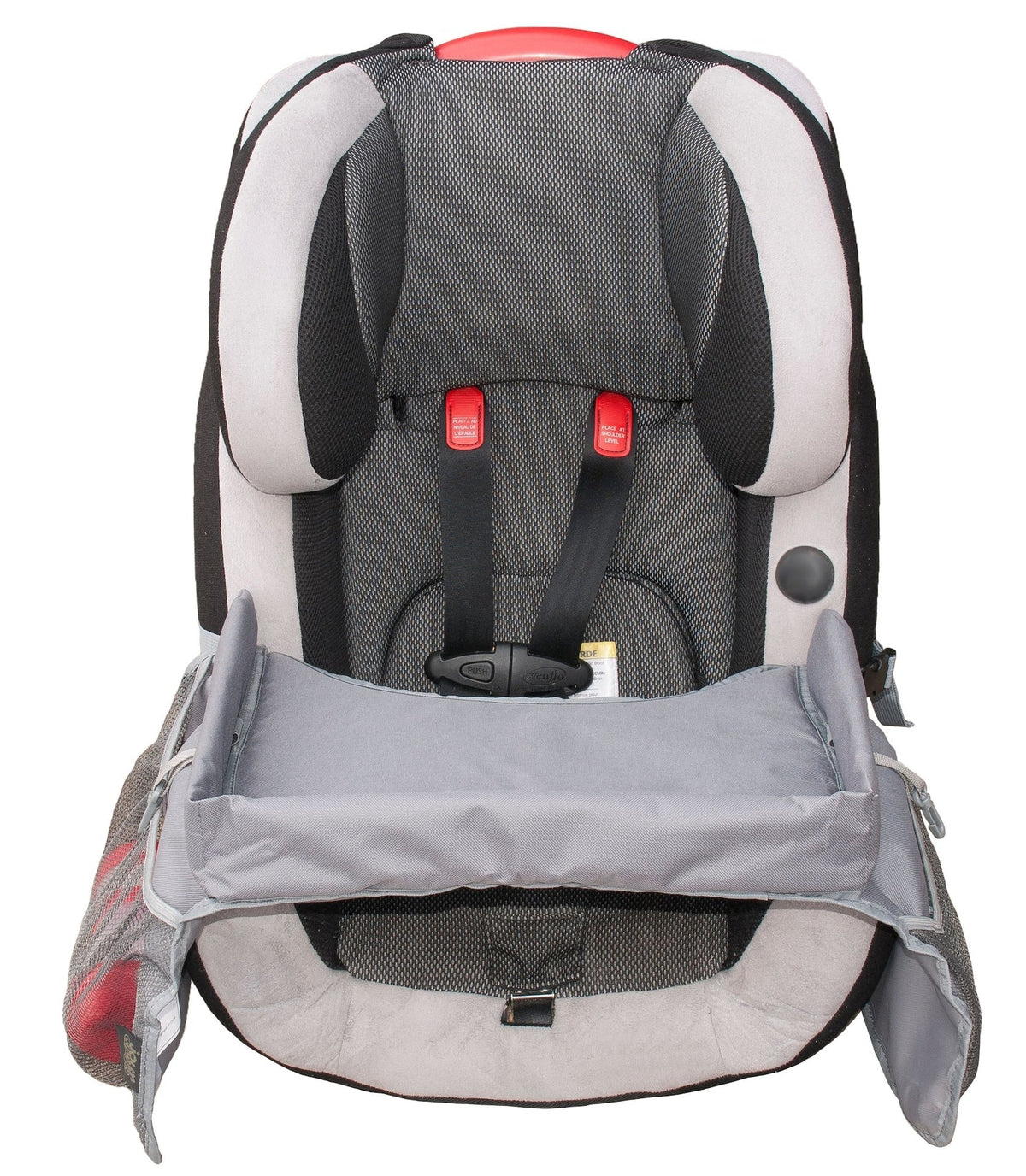 Soft Car Seat Travel Tray Organizer, Grey Y2Z6 - product image 1