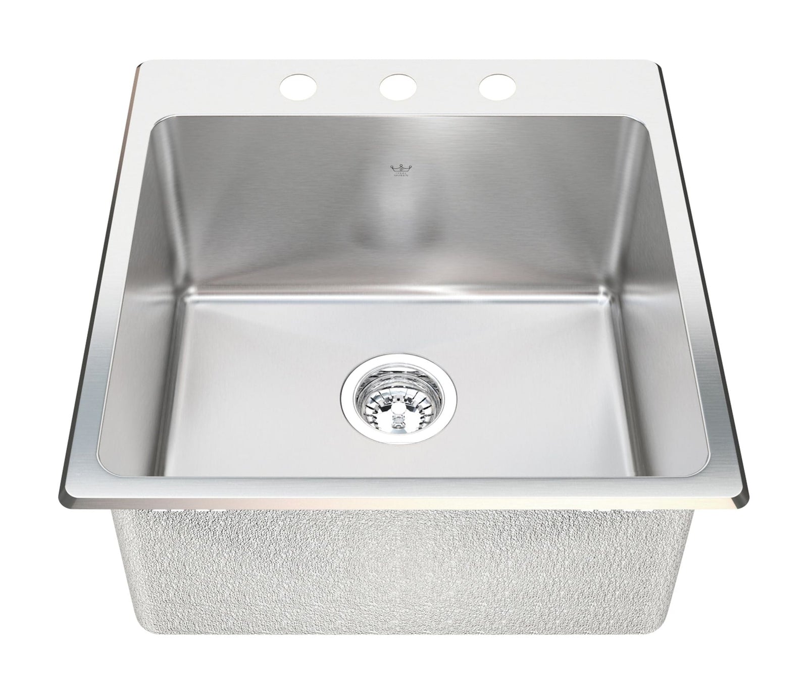Steel Queen Dual Laundry Mount Single Sink,10-in deep B3G5 - product image 1