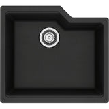 Urban Undermount Granite Single Bowl Kitchen Sink, 22.06-in x 19.69-in x 9.06-in, Onyx S2P1 - product image 1