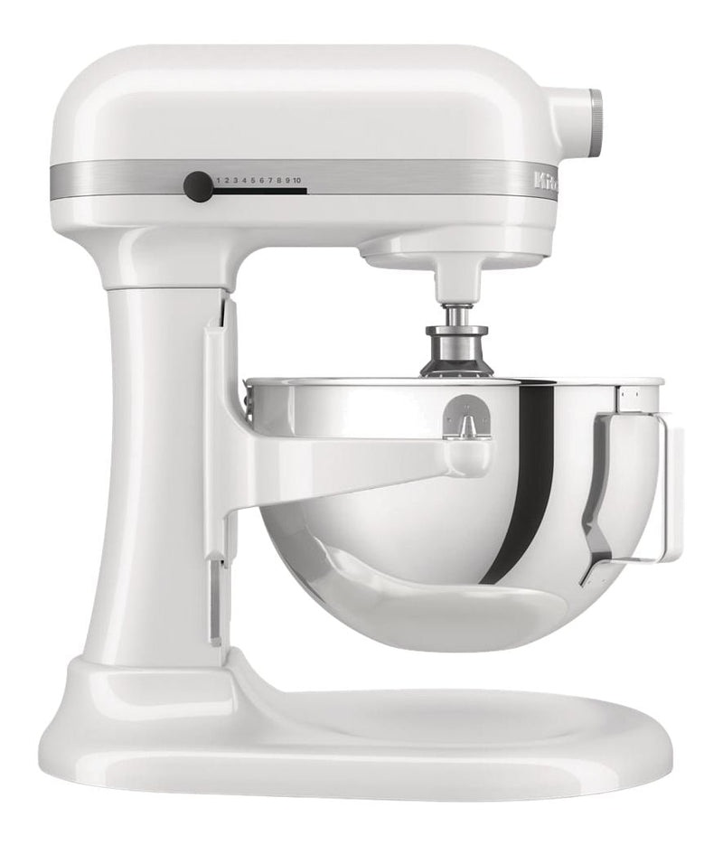 5.5 Quart Bowl-Lift Stand Mixer, 11 Speed Professional Mixer, White B5O3