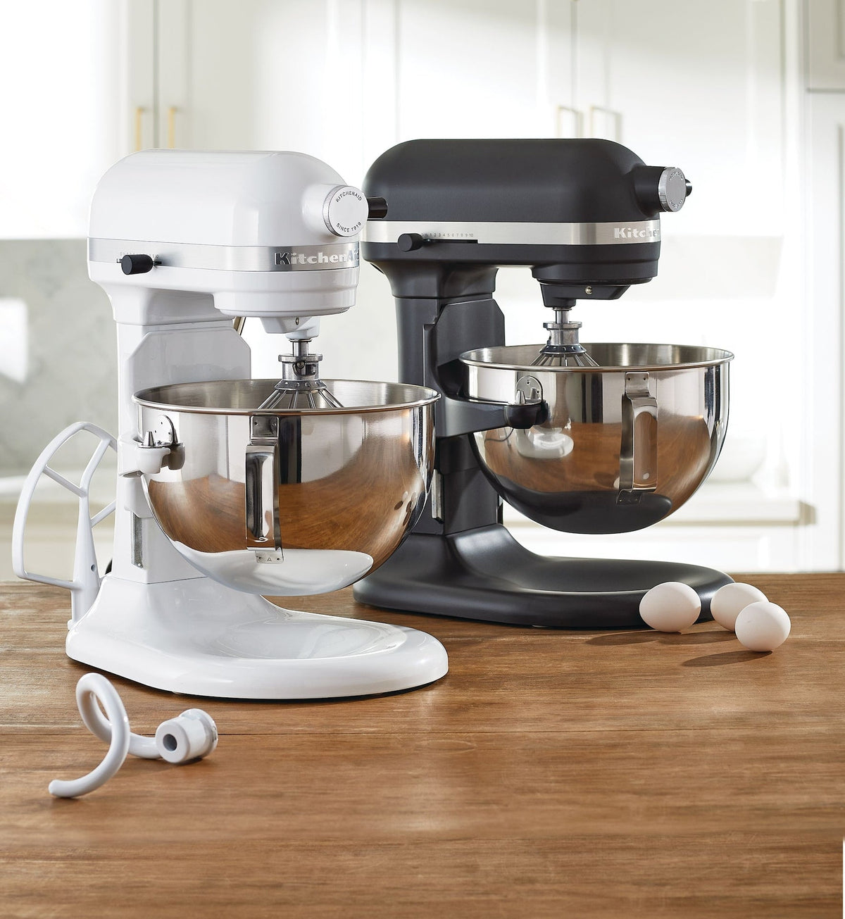 5.5 Quart Bowl-Lift Stand Mixer, 11 Speed Professional Mixer, White B5O3 - product image 4